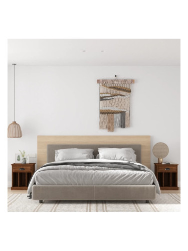 Sonata H Нощни шкафчета, 2 бр, кафяв дъб, 43x36x50 см