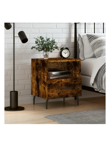 Sonata H Нощно шкафче, опушен дъб, 40x35x47,5 см, инженерно дърво