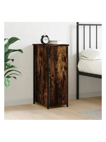 Sonata H Нощно шкафче, опушен дъб, 32x42x80 см, инженерно дърво