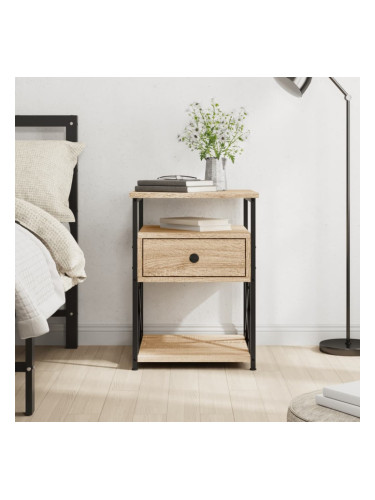 Sonata H Нощно шкафче, дъб сонома, 40x42x55 см, инженерно дърво