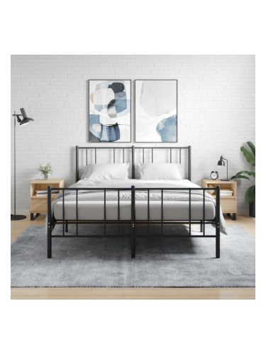 Sonata H Нощни шкафчета, 2 бр, сонома дъб, 40x35x50 см, инженерно дърво