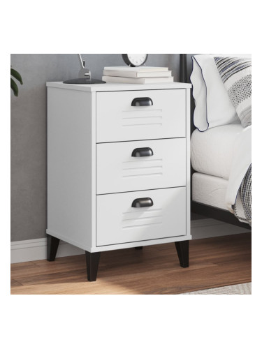 Sonata H Нощно шкафче VIKEN, бяло, инженерно дърво