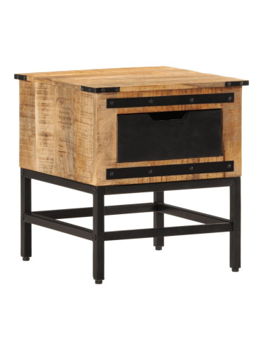 Sonata H Нощно шкафче, 40x40x45 см, мангово дърво масив