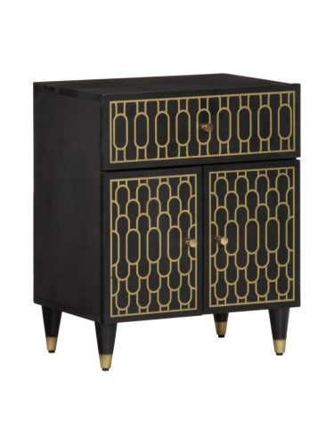 Sonata H Нощно шкафче 50x33x60 см мангово дърво масив