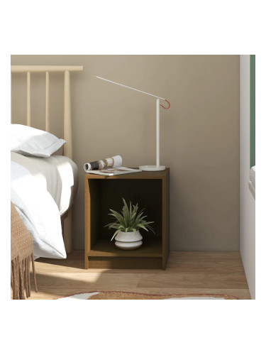 Sonata H Нощно шкафче, меденокафяво, 35,5x33,5x41,5 см, бор масив