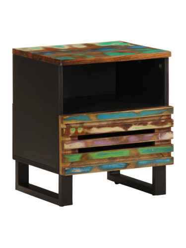 Sonata H Нощно шкафче 40x34x46 см регенерирано дърво масив