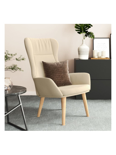 Sonata H Релакс стол, кремав, текстил