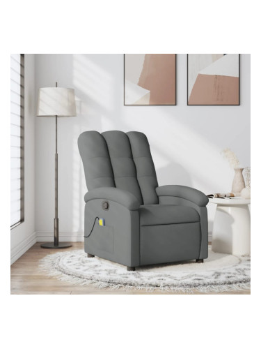 Sonata H Масажен наклоняем стол, тъмносив, текстил