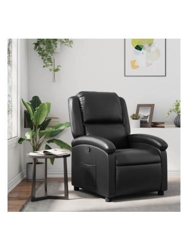 Sonata H Реклайнер, черен, изкуствена кожа