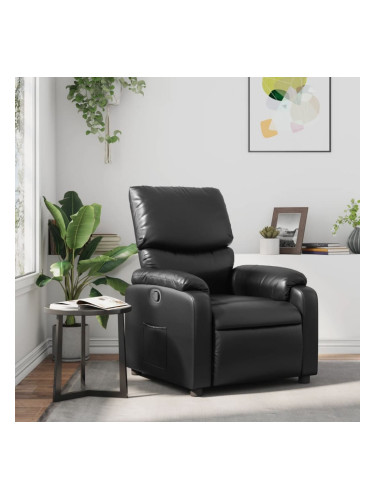 Sonata H Реклайнер, черен, изкуствена кожа