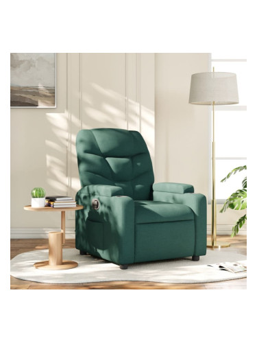 Sonata H Наклоняем стол, тъмнозелен, текстил