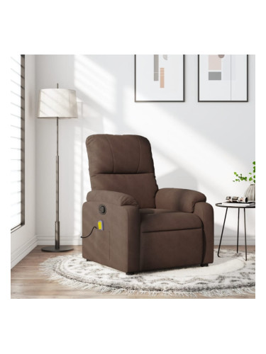 Sonata H Масажен наклоняем стол, кафяв, микрофибърен текстил