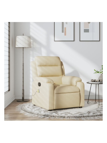 Sonata H Масажен наклоняем стол, кремав, текстил