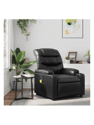 Sonata H Масажен наклоняем стол, черен, изкуствена кожа