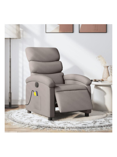 Sonata H Електрически масажен наклоняем стол, таупе, текстил