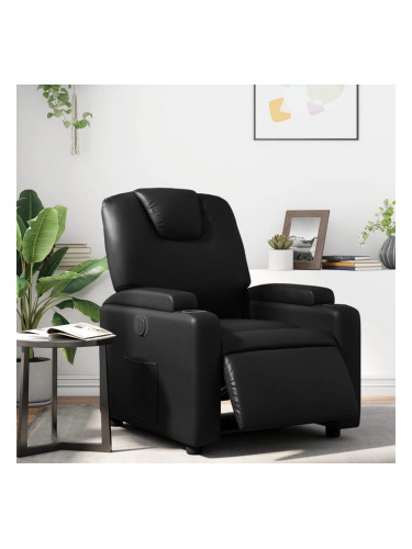 Sonata H Електрически наклоняем стол, черен, изкуствена кожа