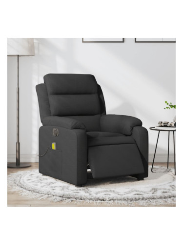 Sonata H Електрически масажен наклоняем стол, черен, текстил