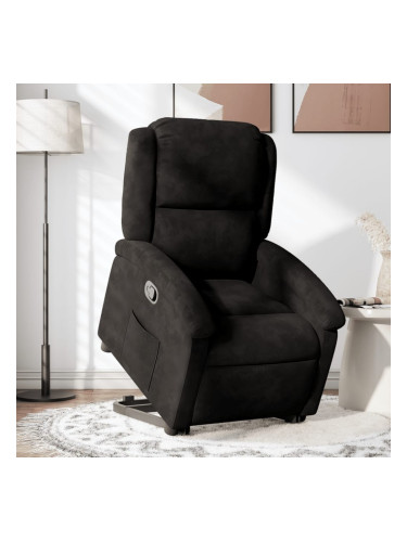 Sonata H Изправящ наклоняем стол, черен, кадифе