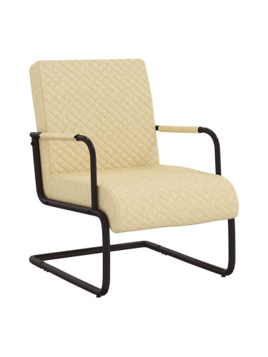 Sonata H Конзолен стол, кремав, изкуствена кожа