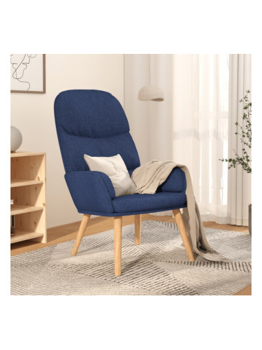 Sonata H Стол за релакс, син, текстил