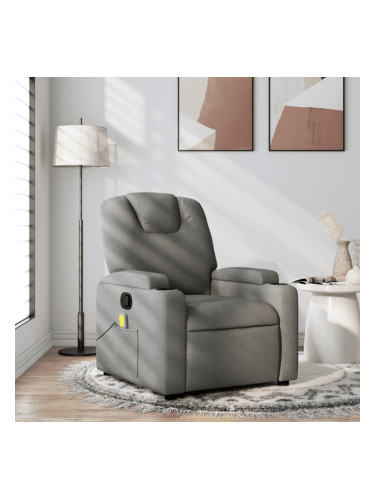 Sonata H Масажен наклоняем стол, тъмносив, текстил