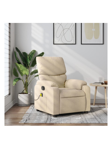 Sonata H Масажен наклоняем стол, кремав, текстил