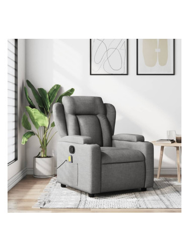 Sonata H Масажен наклоняем стол, тъмносив, текстил