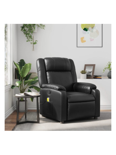 Sonata H Масажен наклоняем стол, черен, изкуствена кожа