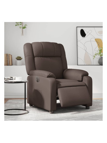 Sonata H Електрически наклоняем стол, кафяв, изкуствена кожа