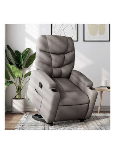 Sonata H Изправящ реклайнер стол, таупе, текстил