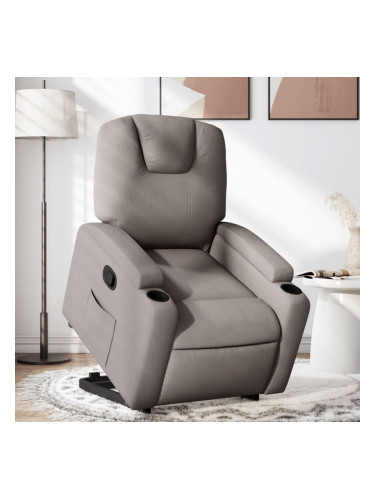 Sonata H Изправящ реклайнер стол, таупе, текстил