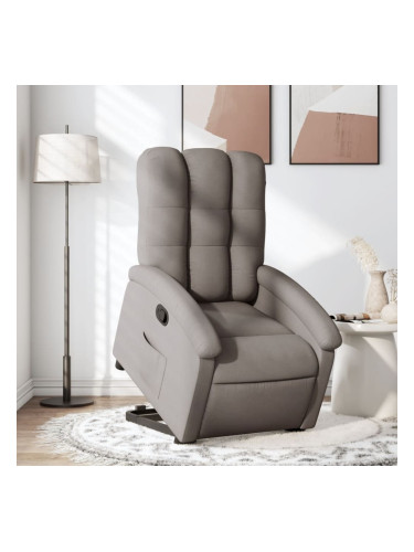 Sonata H Изправящ реклайнер стол, таупе, текстил