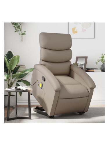 Sonata H Изправящ масажен наклоняем стол, капучино, изкуствена кожа