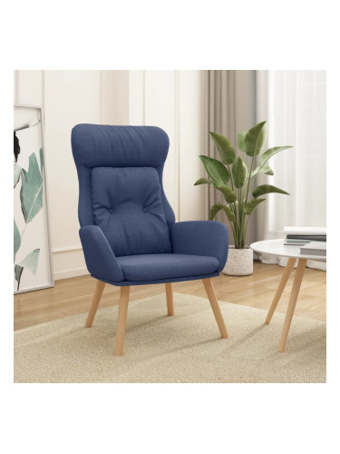 Sonata H Релакс стол, син, текстил