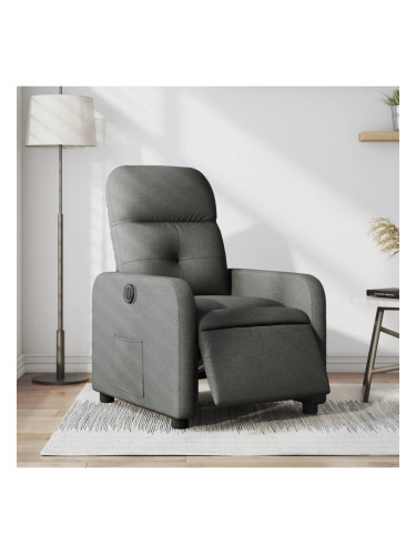 Sonata H Електрически наклоняем стол, тъмносив, текстил