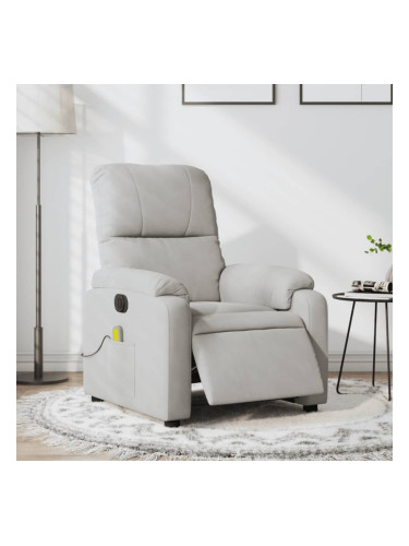 Sonata H Електрически масажен наклоняем стол светлосив