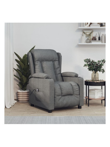 Sonata H Електрически наклоняем стол, тъмносив, текстил