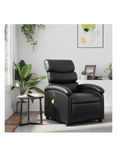 Sonata H Масажен наклоняем стол, черен, изкуствена кожа