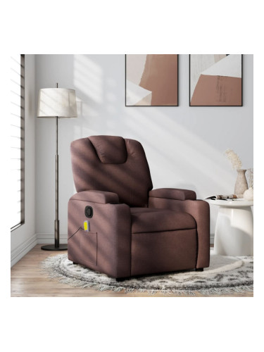 Sonata H Масажен наклоняем стол, тъмнокафяв, текстил