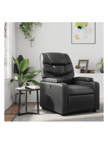 Sonata H Реклайнер, черен, изкуствена кожа