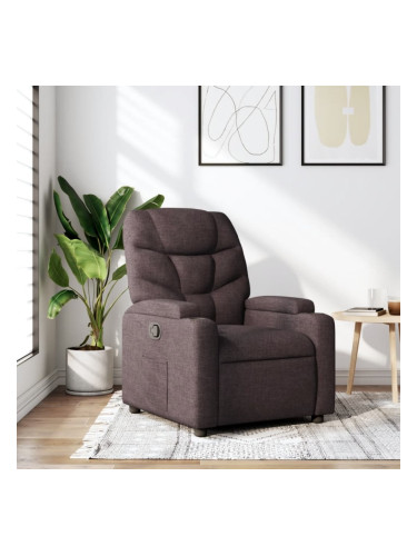 Sonata H Наклоняем стол, тъмнокафяв, текстил