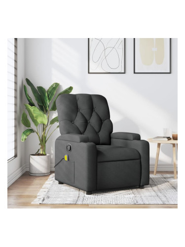 Sonata H Масажен наклоняем стол, тъмносив, текстил