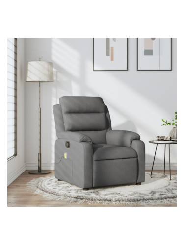 Sonata H Масажен наклоняем стол, тъмносив, текстил