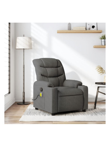 Sonata H Масажен наклоняем стол, тъмносив, текстил