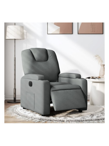 Sonata H Електрически наклоняем стол, тъмносив, текстил