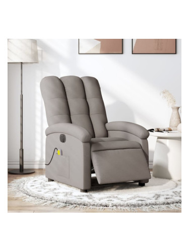 Sonata H Електрически масажен наклоняем стол, таупе, текстил