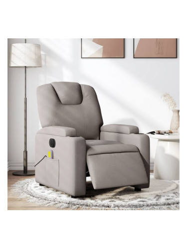 Sonata H Електрически масажен наклоняем стол, таупе, текстил