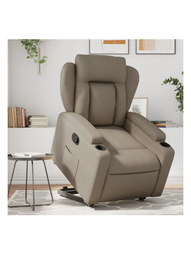 Sonata H Изправящ реклайнер стол, капучино, изкуствена кожа