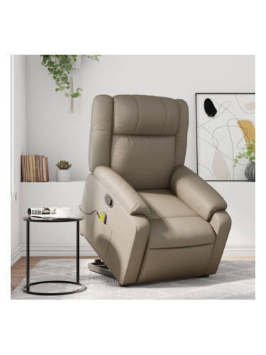 Sonata H Изправящ масажен наклоняем стол, капучино, изкуствена кожа