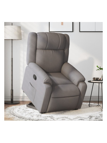 Sonata H Изправящ реклайнер стол, таупе, текстил